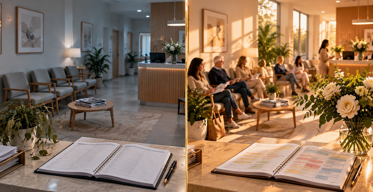 Fill Your Diary: before and after